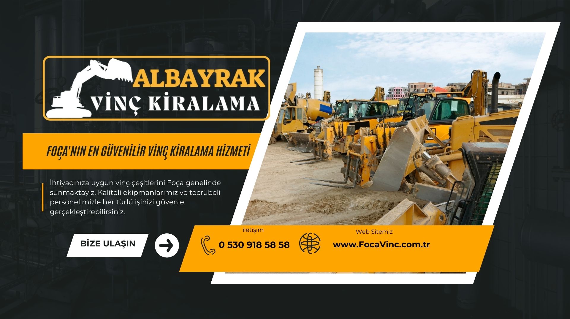 İzmir'de Vinç Kiralamanın Güvenilir Adresi Çandarlı Vinç